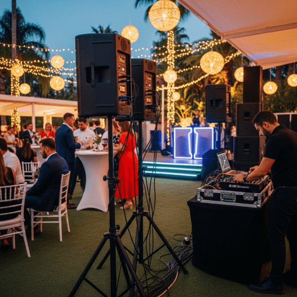 alquiler de altavoces para eventos y bodas